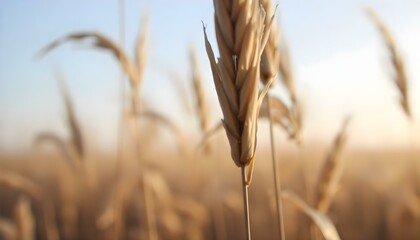 Blurred close-up of tall grass or reeds with a soft, hazy background