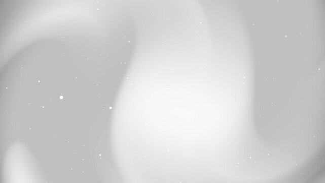 Silver gradient background with delicate gray swirls and white dots. Suitable for web design, presentations, social media graphics, and print materials.