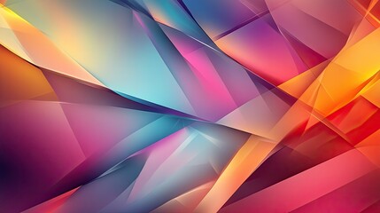 Obraz premium Abstract geometric texture with sharp angles and layered colors for artistic designs