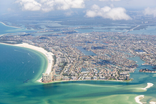 Aerial view of Marco Island Florida, USA