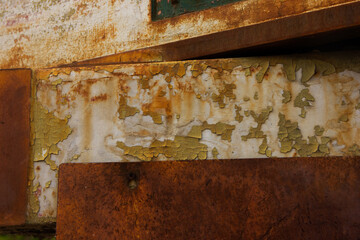 Old rusted metal