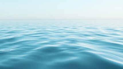 Calm water surface texture with gentle ripples and reflections for serene backgrounds