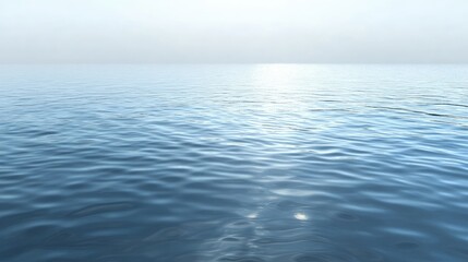 Obraz premium Calm water surface texture with gentle ripples and reflections for serene backgrounds