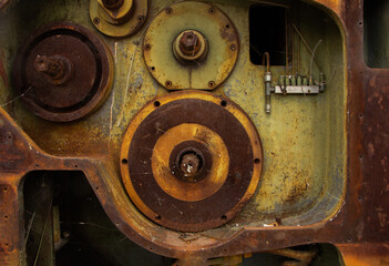 Old rusted metal