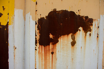 Old rusted metal