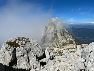 Walking and hiking trails around the Peak of Mangart and in the Julian Alps, Strmec na Predelu...