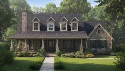 Obraz premium english country house