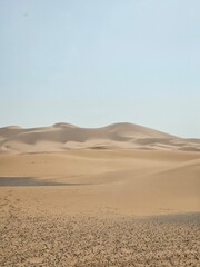 sand dunes in the moroccan golden desert mrzouga
