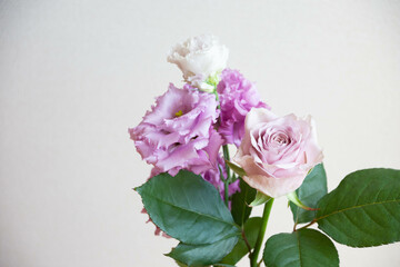 紫の花束
