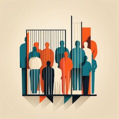 Incarceration Rates Criminal Justice Racial Disparities Prison Overpopulation, Generative AI