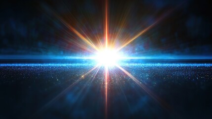 Dynamic Burst of Light and Energy