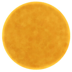 Golden sun clipart transparent PNG