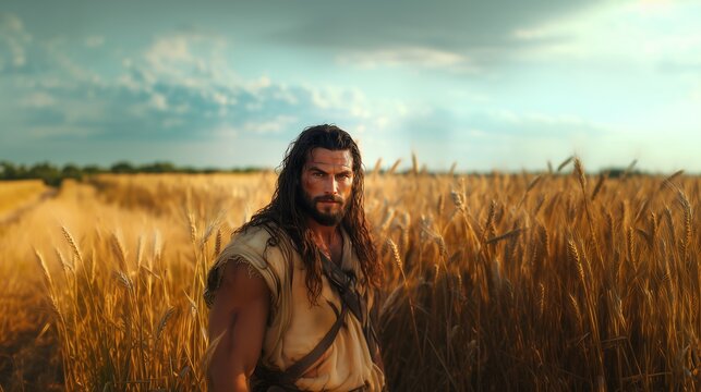 Samson, the strongest man in Israel, one of the judges and a Nazirite