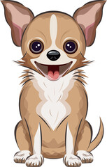 Chihuahua Illustration 犬｜チワワ｜イラスト