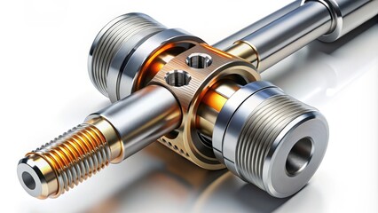 A close-up illustration of a pipe reamer tool on a clean white background, showcasing its intricate details and adjustable mechanism in precise vector lines and accurate metallic colors