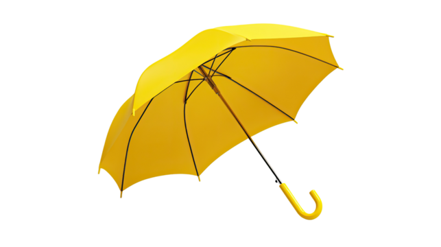 Umbrella on a white transparent background - Powered by Adobe