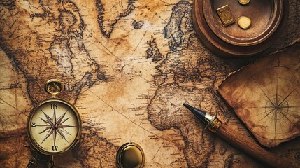 Invites a sense of mystery and adventure with a hidden treasure waiting to be discovered, blending elements of exploration and excitement.