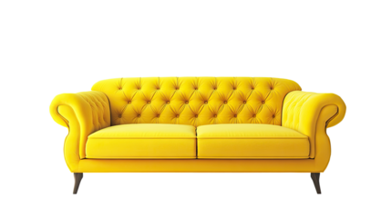 sofa on a white transparent background