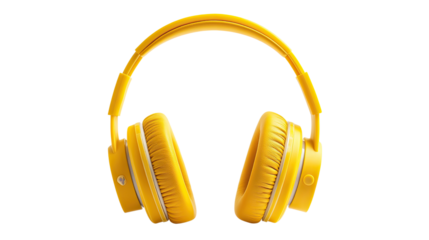 headphones on a white transparent background