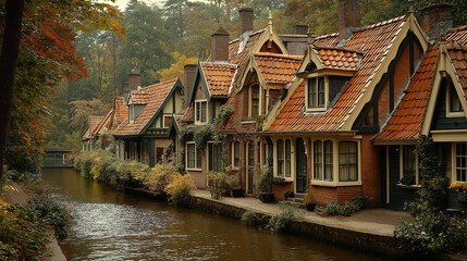 Fototapeta premium Dutch Village