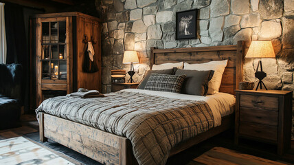 interior of a bedroom