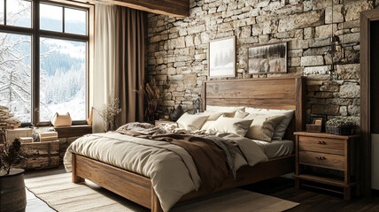 interior of a bedroom