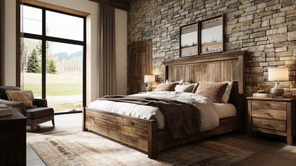 interior of a bedroom