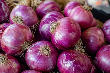 Red purple onion onions vegetable