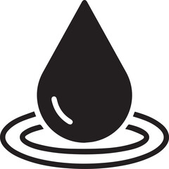 Oil icon symbol vector image Illustration
