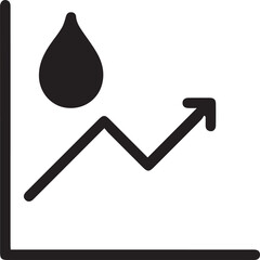 Oil icon symbol vector image Illustration
