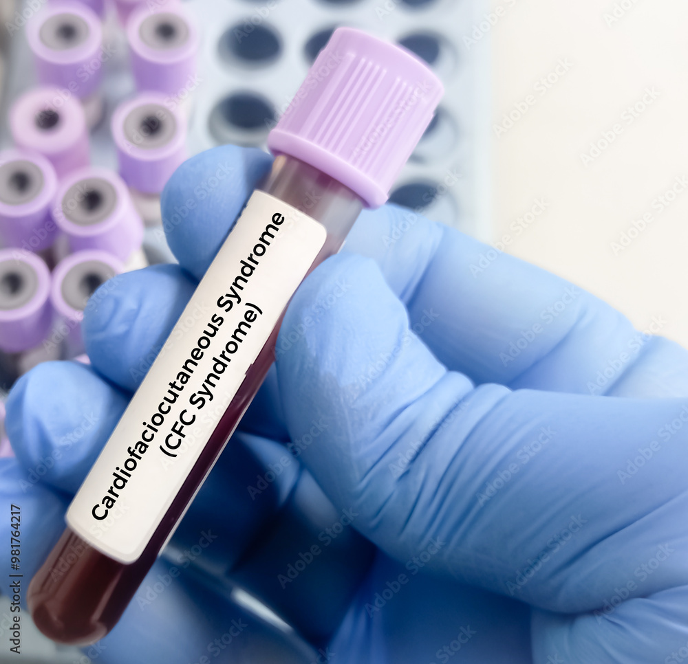 Poster Cardiofaciocutaneous syndrome (CFC syndrome),Costello syndrome,