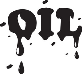 Oil icon symbol vector image Illustration
