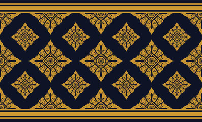 Traditional Balinese Pattern Background Vector