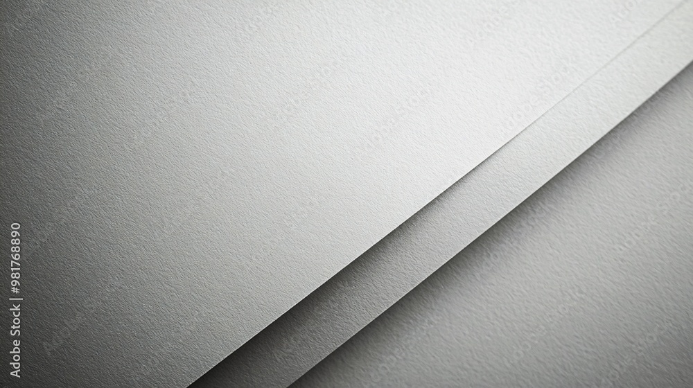 Poster closeup of textured white paper with diagonal creases creating a geometric pattern.