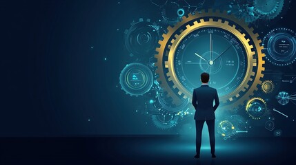 Time Management in Business: Conceptual Visualization