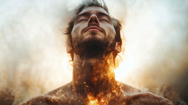 Astral and causal bodies: mystical visualization of human spiritual connection