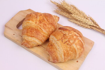 loaf of bread and wheat