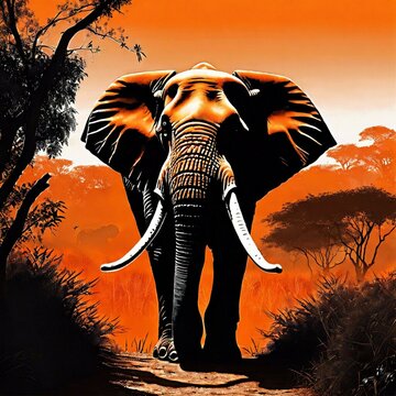 Big Giant Elephant