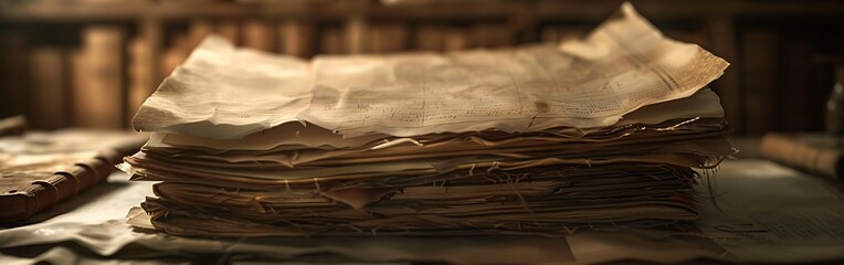 picture of ancient manuscripts on a white.