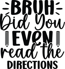 Bruh Did You Even Read The Directions