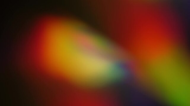 Light leaks and lens flares. Overlay. Slow video transition. Rainbow gradient background