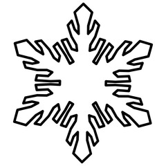 Snowflake Outline
