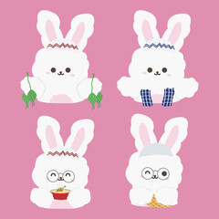 Muslim Cute Bunny Boys