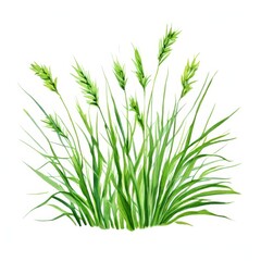 Fototapeta premium the AI Image Generator Neon Green Grass Meadow