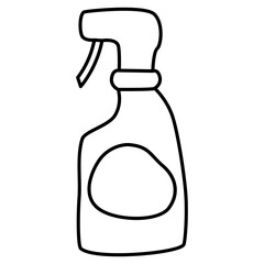 Spray Bottle Outline