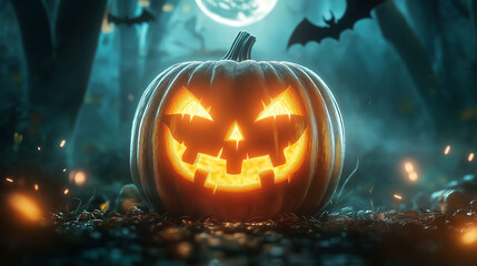 Naklejka premium Pumpkin Nightmare