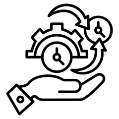 Time Management Icon