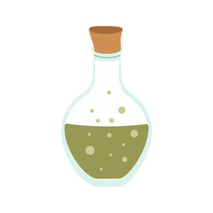 Happy Halloween set of elements, ghost, pumpkin, bat and cat. Vector is cute illustration in hand drawn style