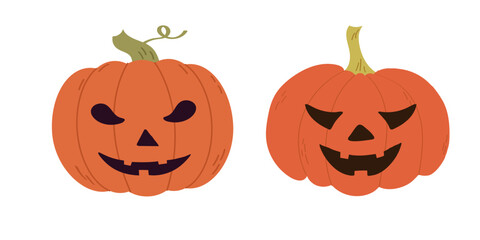 Pumpkin halloween set 