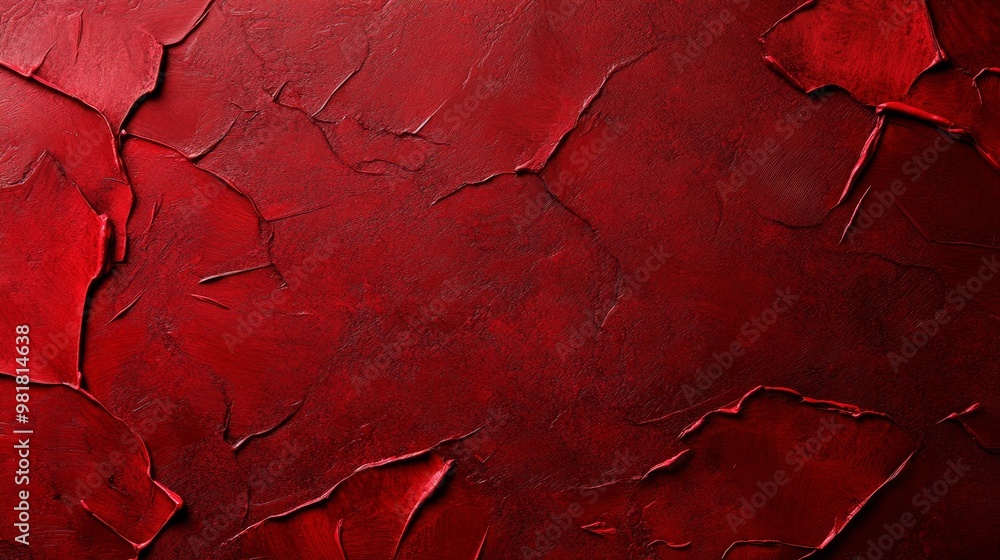 Poster a captivating abstract background showcasing the beauty of a rich dark red hue, with textured layers